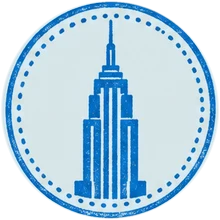 帝国大厦，443 米