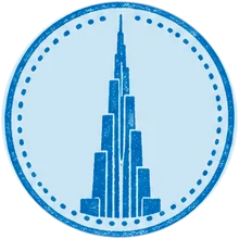 哈利法塔，828 米